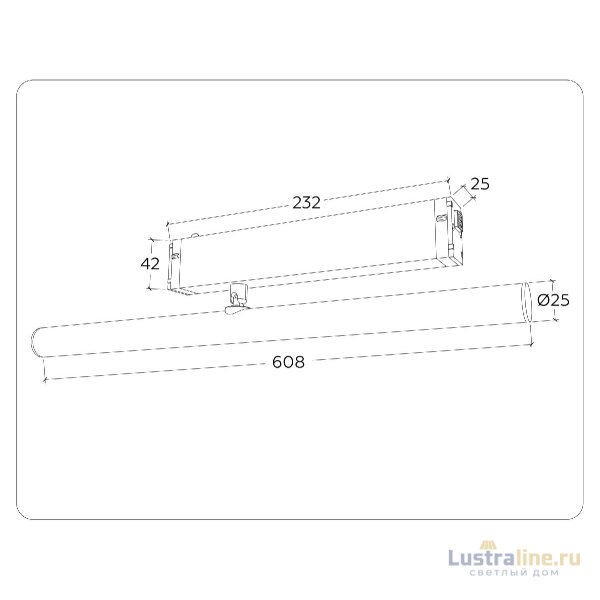 Трековый магнитный светильник Ambrella Light Magnetic 220V GL1361 Трековый магнитный светильник Ambrella Light Magnetic 220V GL1361
