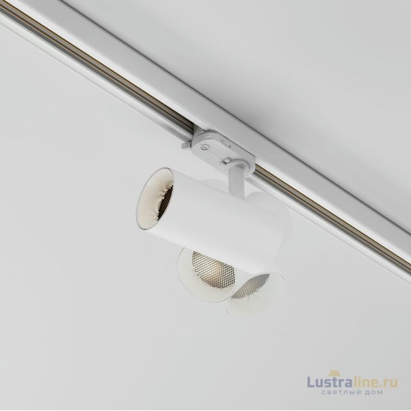 Трековый трехфазный светильник Maytoni Focus Led TR197-3-12WCCT-M-W Трековый трехфазный светильник Maytoni Focus Led TR197-3-12WCCT-M-W