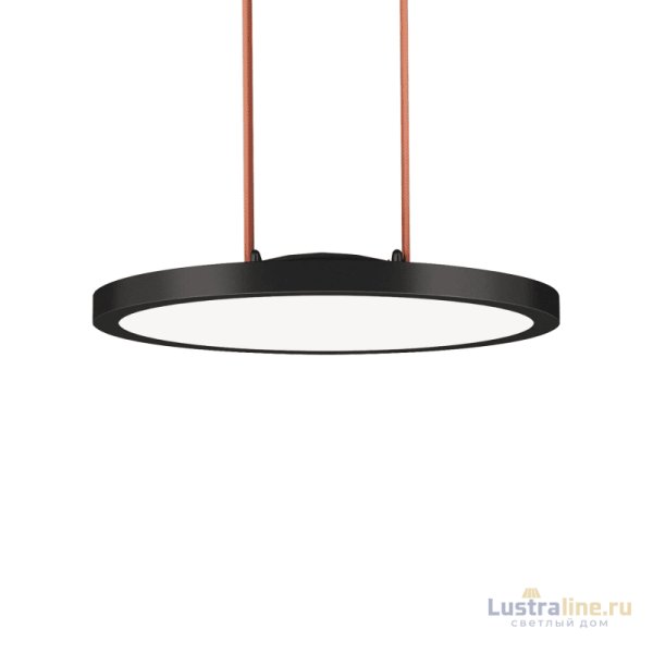 Трековый однофазный светильник Denkirs Belty flow DK5566-BK