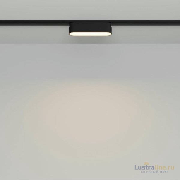 Трековый магнитный светильник Maytoni Basis TR080-1-6W3K-B