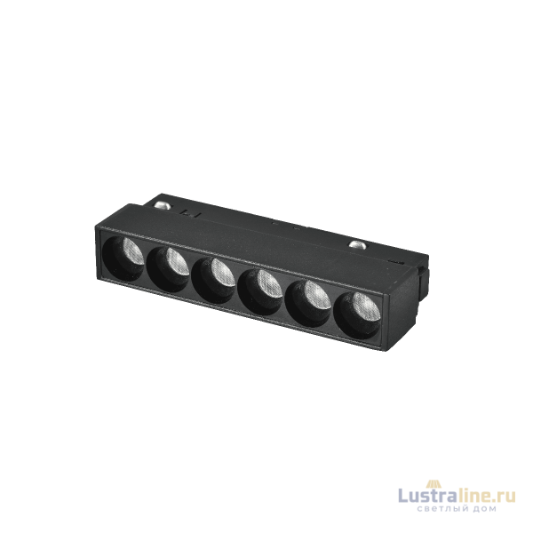 Трековый магнитный светильник iLedex Vision 4822-002-L120-6W-38DG-3000K-BK