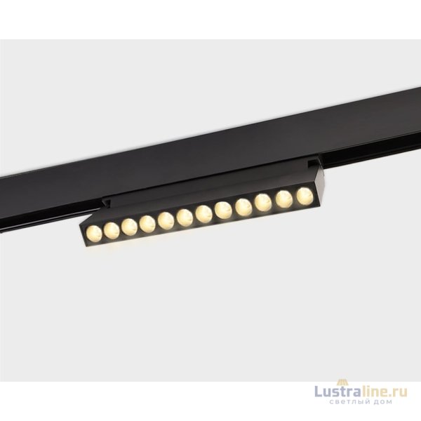 Трековый магнитный светильник Italline Atom IT012-5023 black 3000K