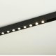 Трековый магнитный светильник Arlight MAG-DOTS-25-L600-18W Day4000 (BK, 30 deg, 24V, DALI) 046326