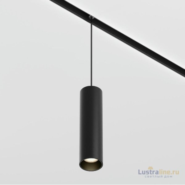 Трековый подвесной светодиодный светильник Maytoni Technica Focus Led TR041-4-12W3K-M-DS-B