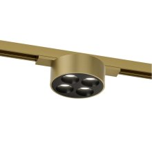 Трековый однофазный светильник Denkirs Shine grill DK5772-SB