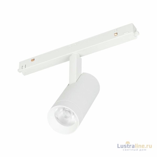 Трековый магнитный светильник Arlight MAG-ORIENT-SPOT-R45-12W Warm2700 (WH, 50 deg, 48V) 053724