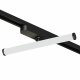 Трековый однофазный светильник Denkirs Strom DK6448-BK