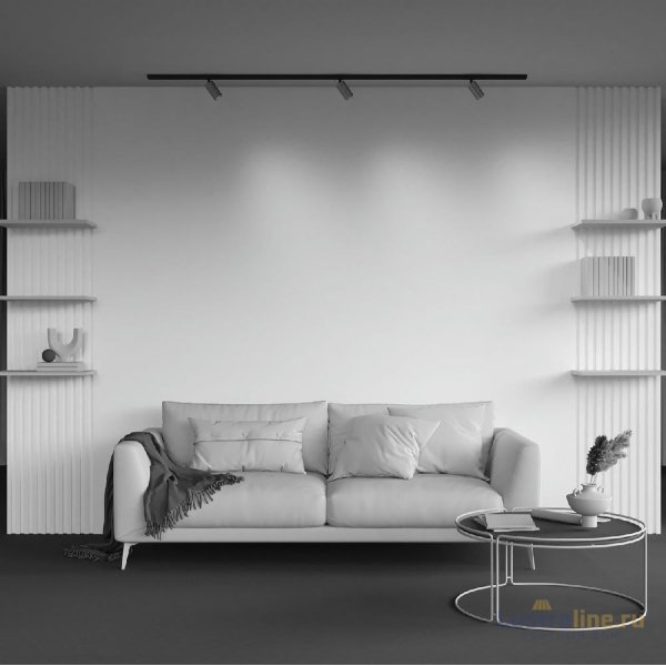 Трековый однофазный светильник Maytoni Calipso TR218-1-GU10-BS