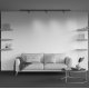 Трековый однофазный светильник Maytoni Calipso TR218-1-GU10-BS