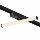 Трековый однофазный светильник Denkirs Strom DK6438-BK