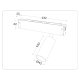 Трековый магнитный светильник Ambrella Light Magnetic 220V GL1212