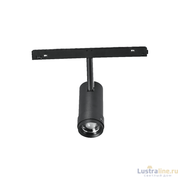 Трековый магнитный светильник iLedex Vision ZOOM 4822-020-D47-10W-10/60DG-4000K-BK