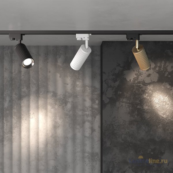 Трековый светильник Maytoni Track lamps TR011-1-GU10-B Трековый светильник Maytoni Track lamps TR011-1-GU10-B