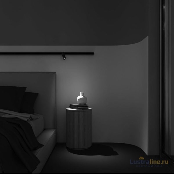 Трековый магнитный светильник Maytoni Focus Led TR032-2-5W3K-M-BBS