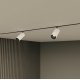 Трековый однофазный светильник Denkirs Smart Spot DK8041-BW+BK