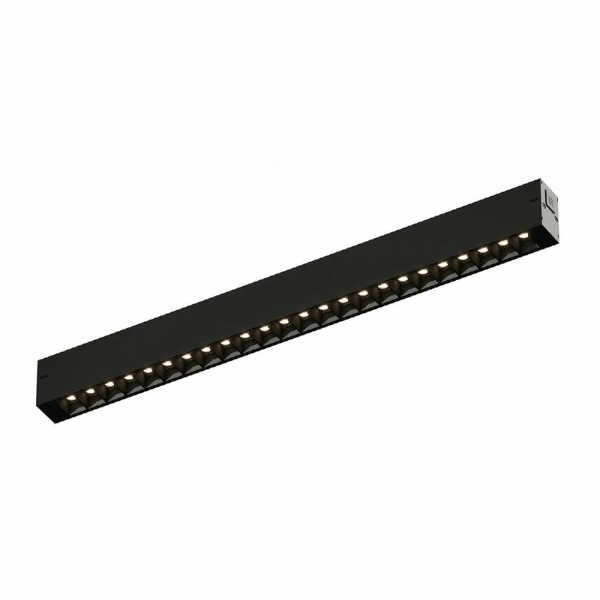 Трековый однофазный светильник AM Group AM530 BK-220V-18W SMART