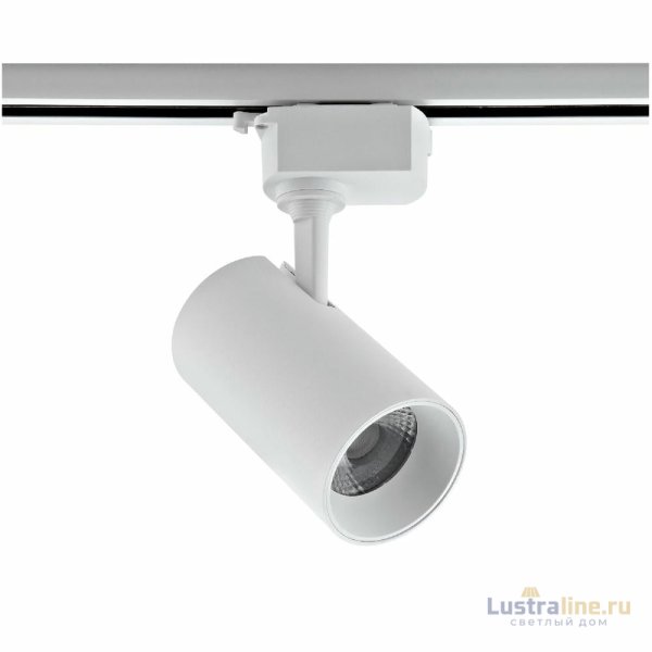 Трековый однофазный светильник Volpe ULB-Q230 18W/4000К WHITE UL-00011822 Трековый однофазный светильник Volpe ULB-Q230 18W/4000К WHITE UL-00011822