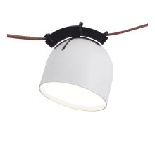 Трековый однофазный светильник Denkirs Belty spot DK5542-WH+BK