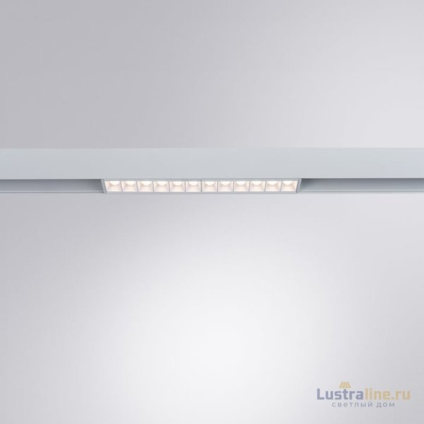 Магнитный трековый светильник Arte Lamp Linea A4674PL-1WH