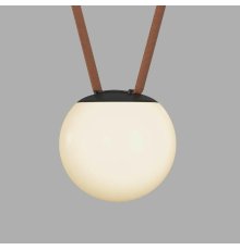 Трековый однофазный светильник Denkirs Belty Orb DK5551-BK
