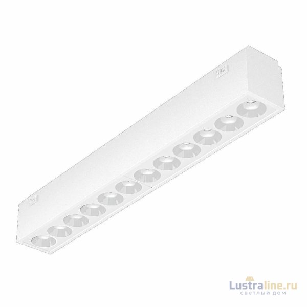 Трековый магнитный светильник Arlight MAG-VIBE-LASER-L197-12W Day4000 (WH, 24 deg, 48V) 044424