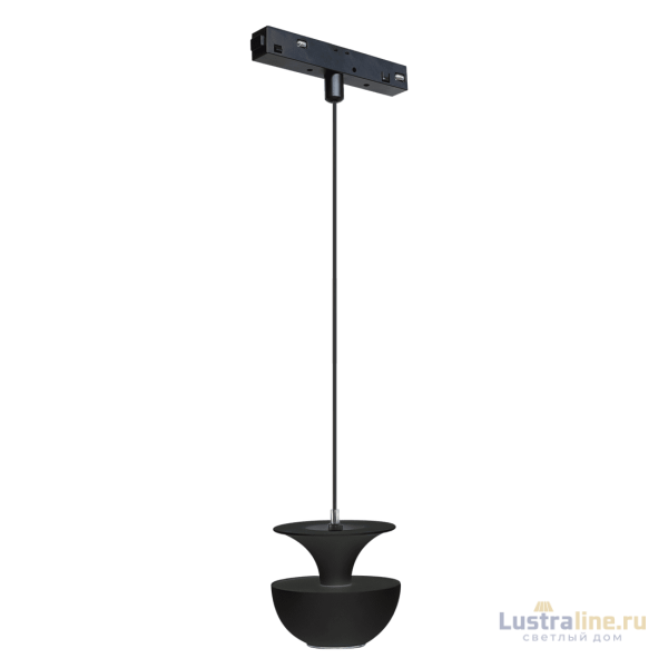 Трековый магнитный светильник iLedex Vision SMART 4822-012-D80-6W-38DG-BK