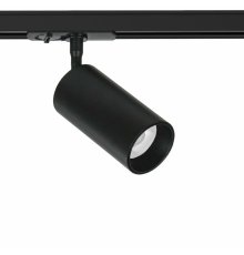 Трековый однофазный светильник Arte Lamp Aero A1336PL-1BK
