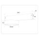 Трековый магнитный светильник Ambrella Light Magnetic 220V GL1381