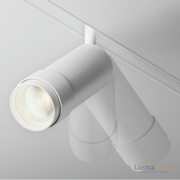 Трековый магнитный светильник Maytoni Focus Zoom TR212-1-12WTW-DS-Z-W