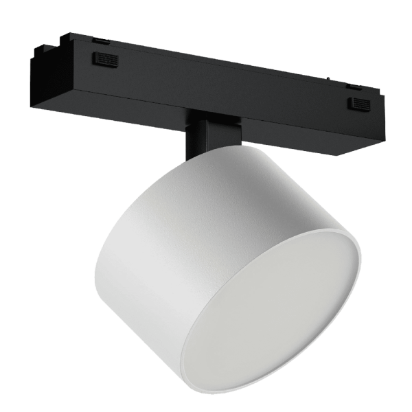 Трековый магнитный светильник iLedex Vision 4825-047-D90-10W-110DG-3000K-WH