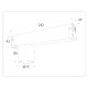 Трековый магнитный светильник Ambrella Light Magnetic 220V GL1242