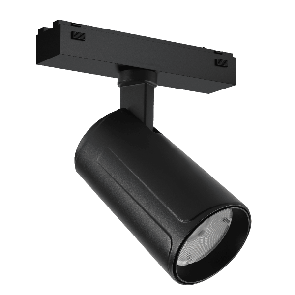 Трековый магнитный светильник iLedex Vision 4825-048-D60-10W-36DG-3000K-BK