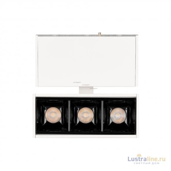 Трековый светодиодный светильник Arlight Mag-Laser-Fold-45-S84-3W Warm3000 027627
