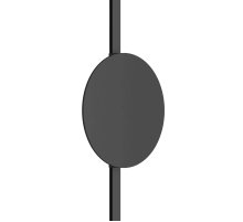 Трековый магнитный однофазный светильник Denkirs Air reflex DK5350-BK