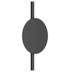 Трековый магнитный однофазный светильник Denkirs Air reflex DK5350-BK