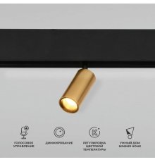 Магнитный трековый светильник Elektrostandard Slim Magnetic Dim Cantors 5W 2700-6500K латунь 4690389195303 a063531