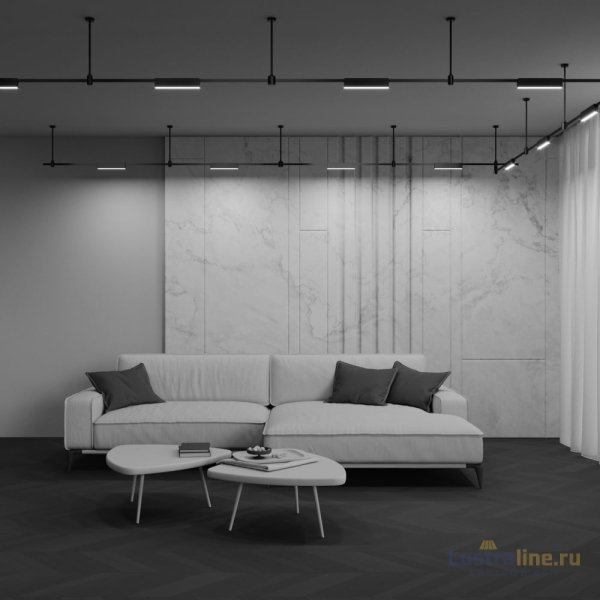 Трековый магнитный светильник Maytoni Basis TR151-1-12W3K-B