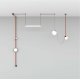 Трековый однофазный светильник Denkirs Belty Orb DK5553-BK
