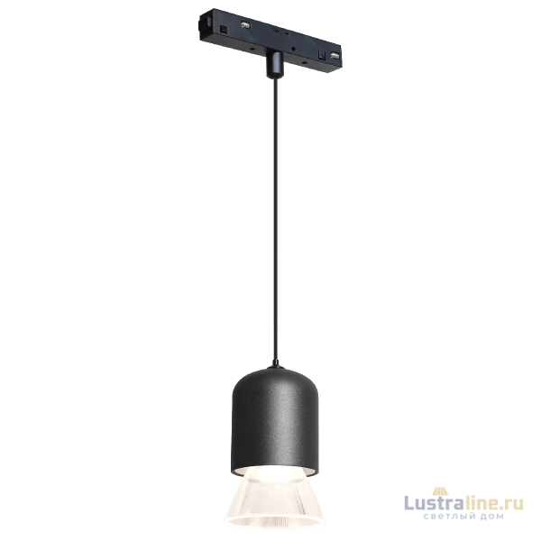 Трековый магнитный светильник iLedex Vision SMART 4822-015-D72-8W-38DG-BK