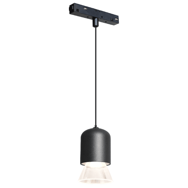 Трековый магнитный светильник iLedex Vision SMART 4822-015-D72-8W-38DG-BK