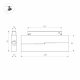 Трековый магнитный светильники Arlight MAG-ORIENT-DOTS-FOLD-S230-12W Day4000-MIX 047139