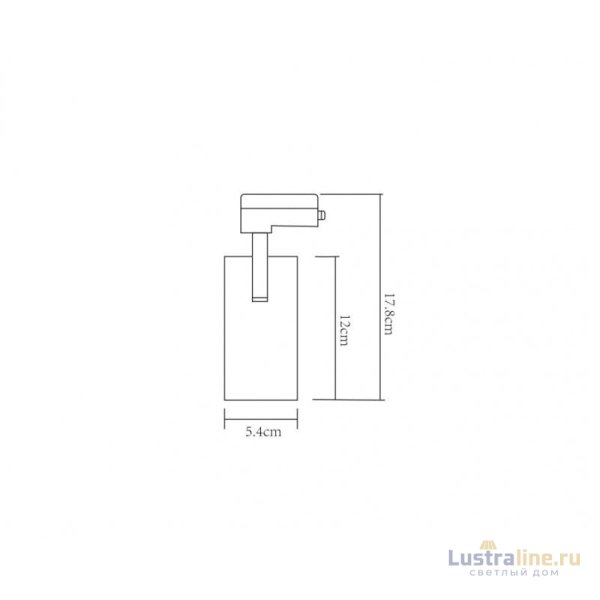 Трековый светильник ARTE Lamp TRACK LIGHTS BLACK A4568PL-1BK Трековый светильник ARTE Lamp TRACK LIGHTS BLACK A4568PL-1BK