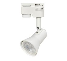 Трековый светильник Volpe UBL-Q323 GU10 WHITE Трековый светильник Volpe UBL-Q323 GU10 WHITE