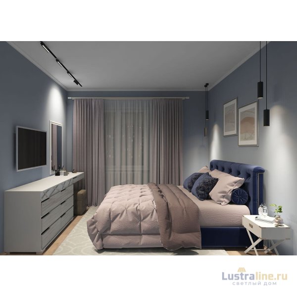 Трековый светодиодный светильник Denkirs DK8006-BK Трековый светодиодный светильник Denkirs DK8006-BK