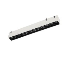 Трековый однофазный светильник Denkirs Belty grill DK5570-WB