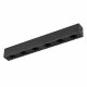 Трековый магнитный светильник Arlight MAG-DOTS-25-L200-6W Warm3000 (BK, 30 deg, 24V, DALI) 046323