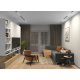Трековый светодиодный светильник Denkirs DK8005-BK