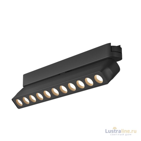 Трековый магнитный однофазный светильник Denkirs Air grill DK5338-BK Трековый магнитный однофазный светильник Denkirs Air grill DK5338-BK