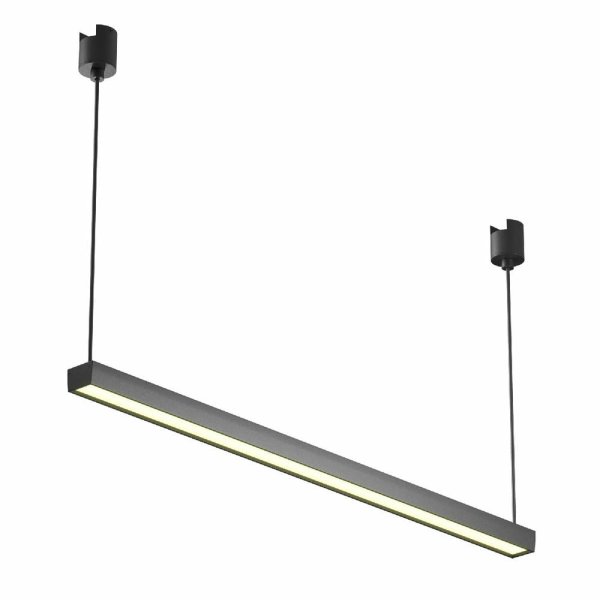 Трековый подвесной магнитный светильник Maytoni Basis TR170-1-26W3K-B