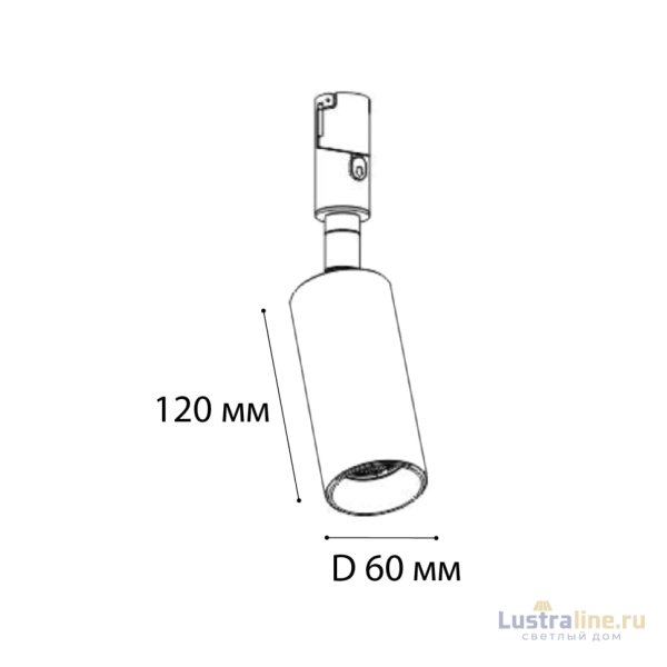 Трековый светильник Italline Fantom IT010-4019 black 3000K Трековый светильник Italline Fantom IT010-4019 black 3000K